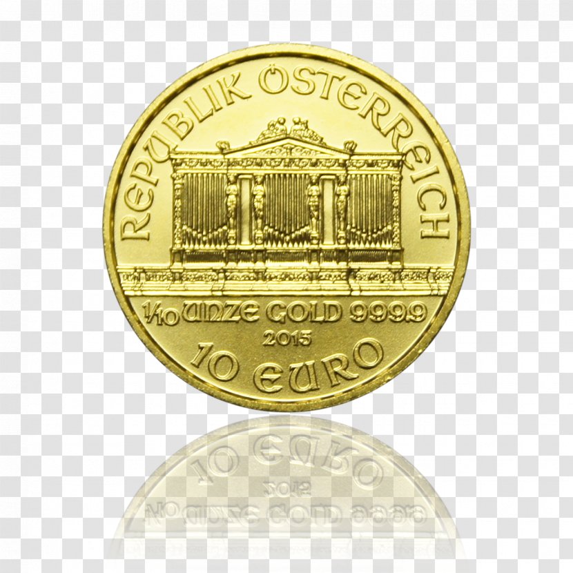 Gold Coin Vienna Philharmonic - Cash Transparent PNG