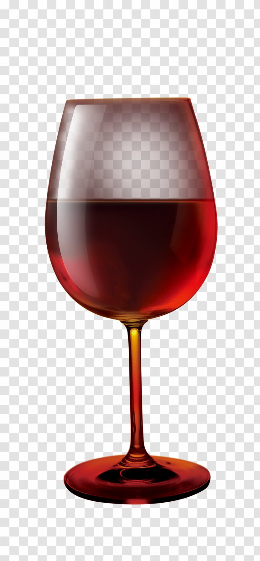 Red Wine Glass Cocktail - Drink - Decorative Pattern Transparent PNG