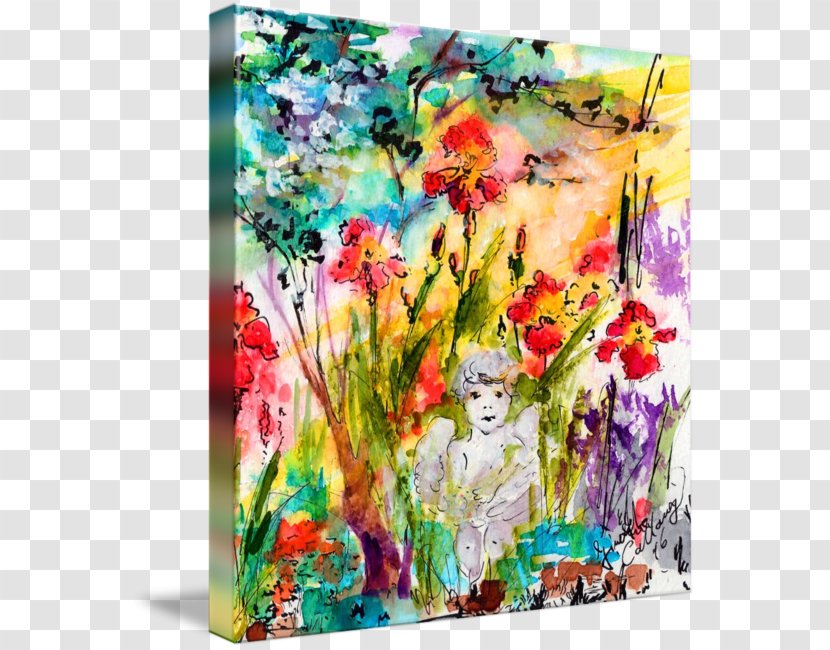 Floral Design Watercolor Painting Modern Art - Garden Transparent PNG