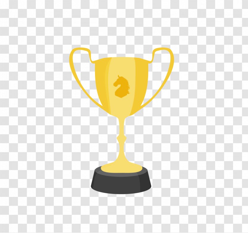 Euclidean Vector Trophy Gold - Polygon - Honor Transparent PNG