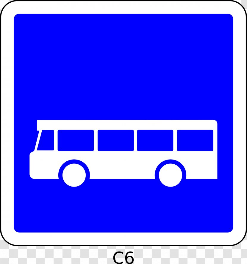 Bus Stop Sign Traffic Clip Art Transparent PNG