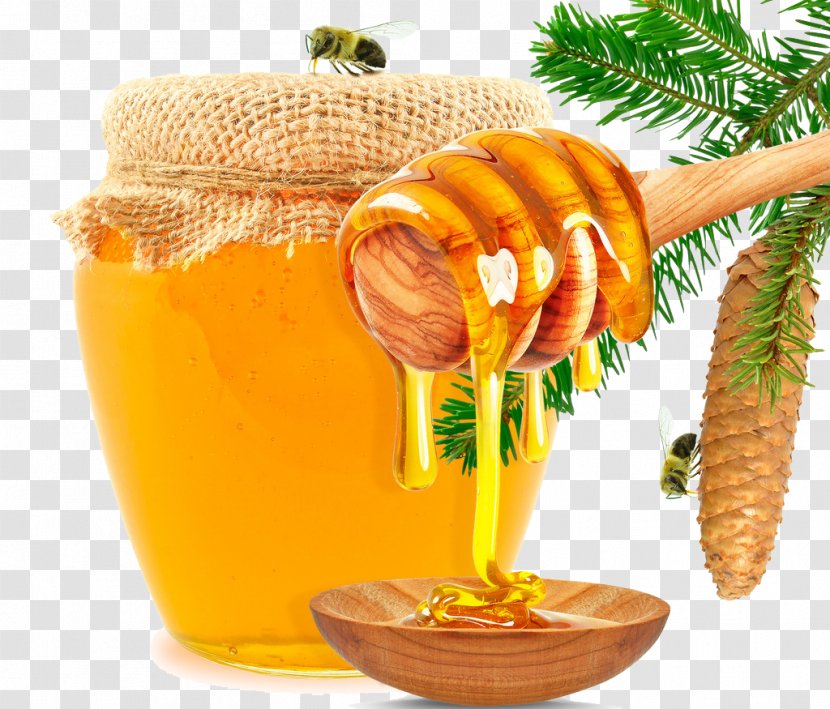 Mu0101nuka Honey Bee Psoriasis Skin - Honeycomb - A Bottle Of Transparent PNG