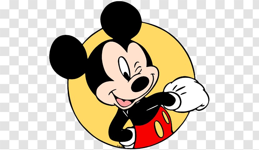 Mickey Mouse Minnie Clip Art Goofy Wink - Animator - Old Films Transparent PNG