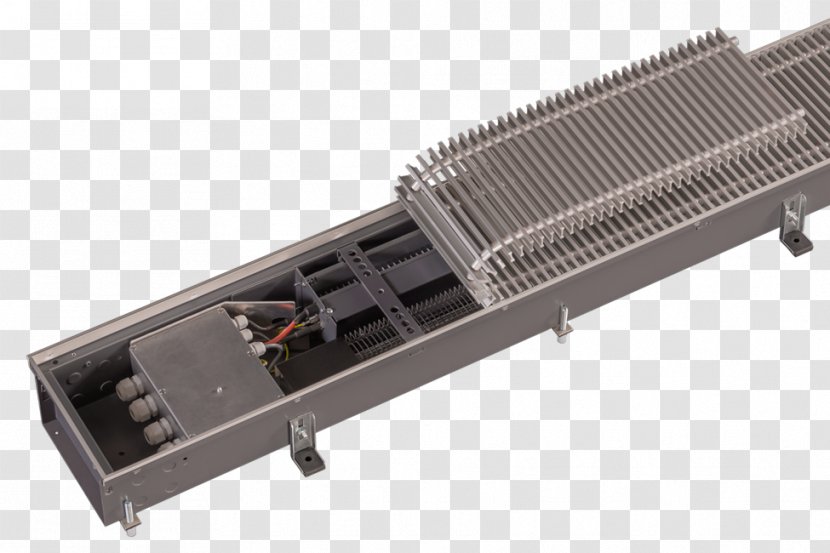 Convection Heater Berogailu HVAC Fan Coil Unit Refrigeration - Ventilation - Grey Flyer Design Transparent PNG