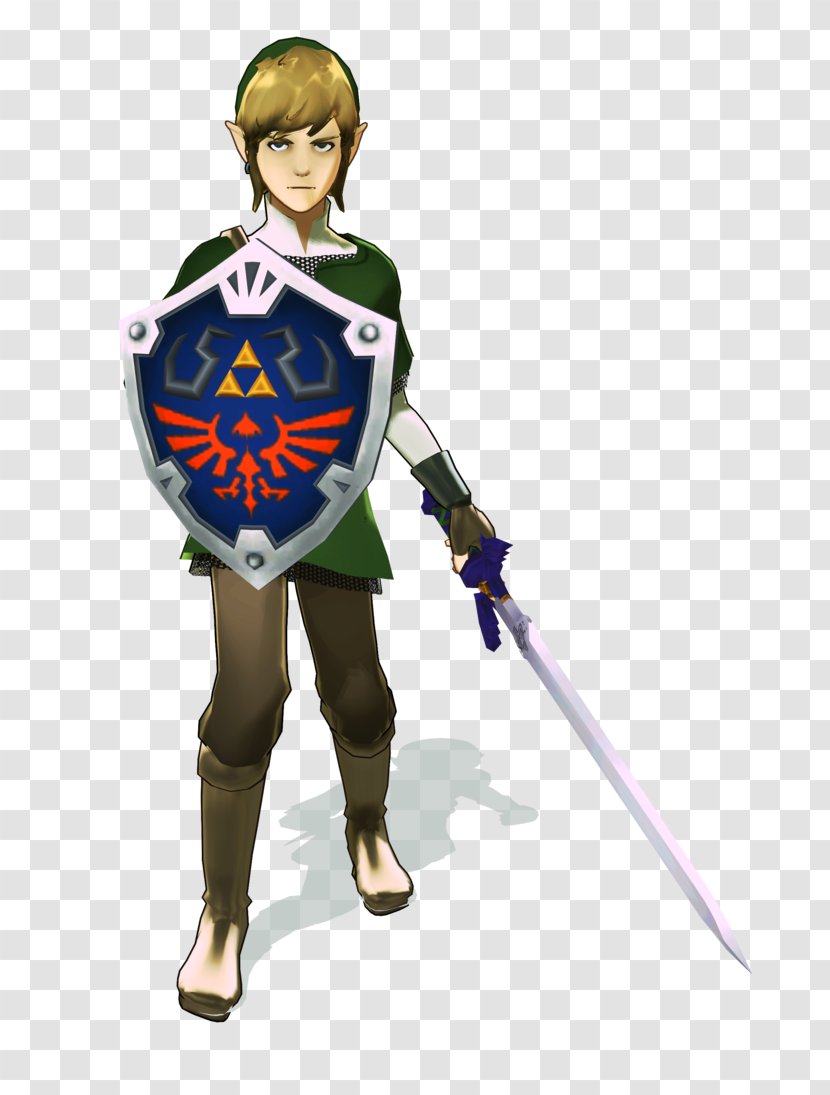 Link The Legend Of Zelda: Breath Wild Hyrule Warriors Skyward Sword MikuMikuDance - Zelda - Rendering Transparent PNG