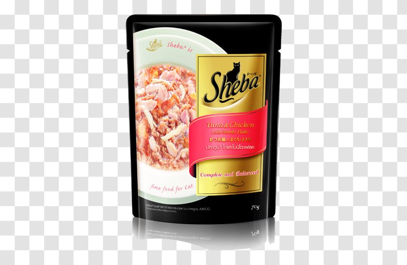 Cat Food Gravy Sheba Tuna Fillet - Salmon - Flavor Transparent PNG