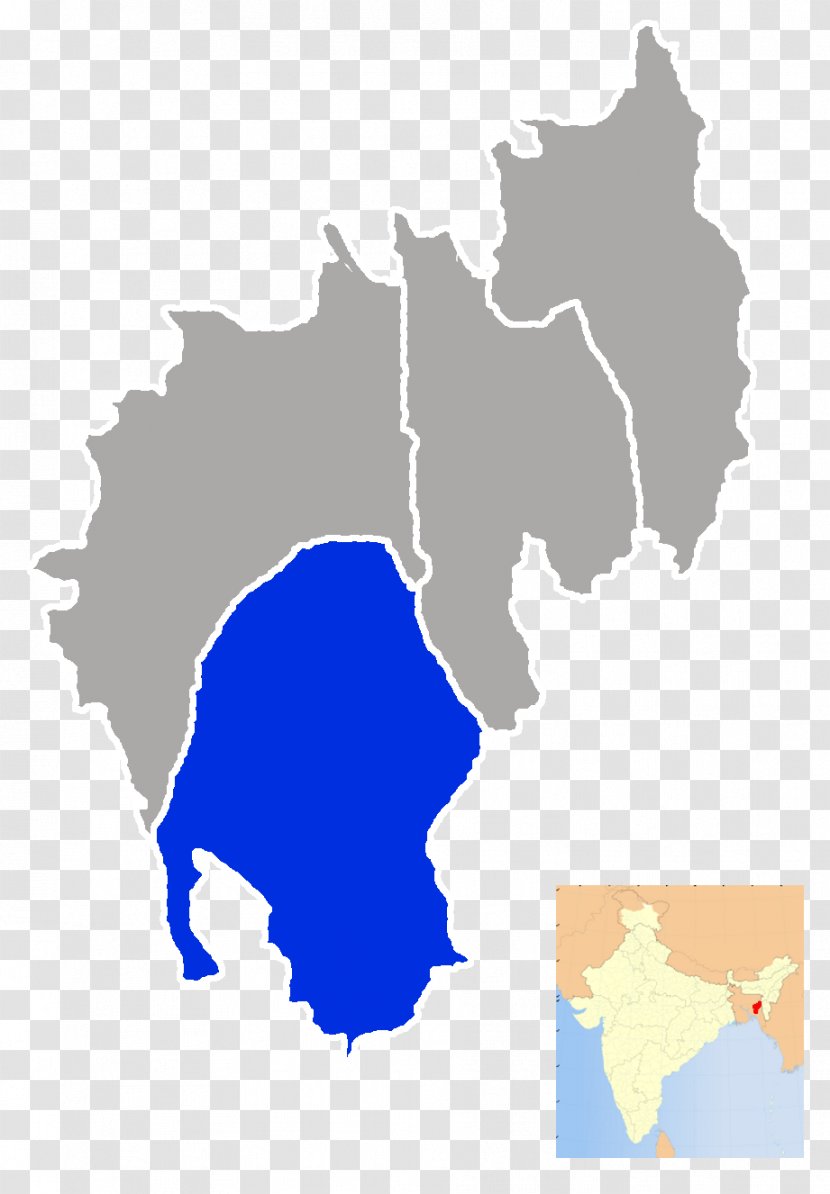 North Tripura District South Dhalai States Of India Wikipedia - Map Transparent PNG