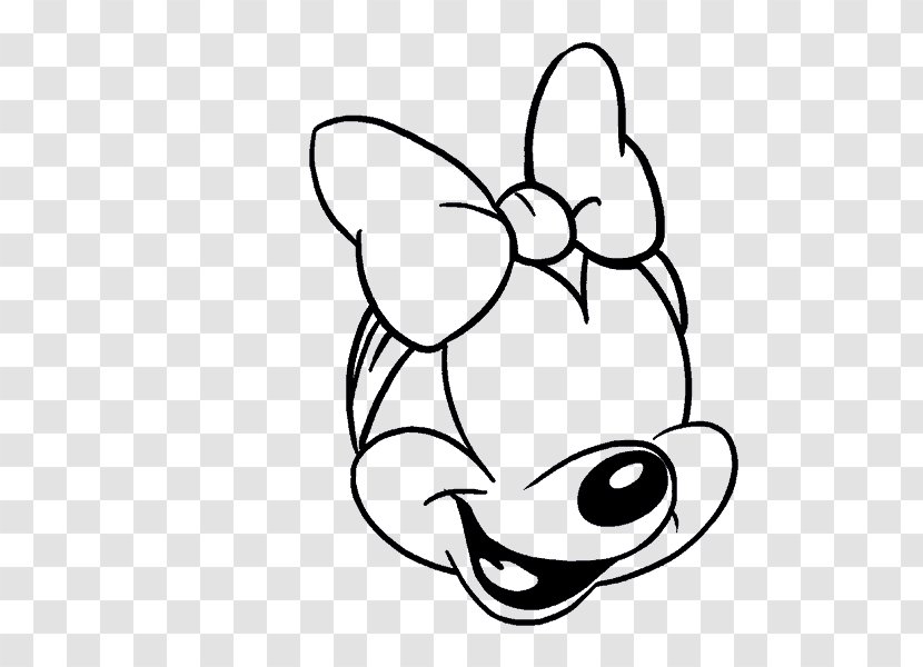 Minnie Mouse Mickey Drawing Sketch - Heart Transparent PNG