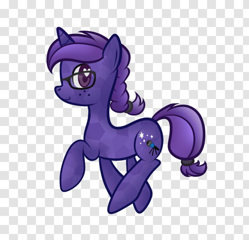 Pony BronyCon Equestria Horse - Purple - Vertebrate Transparent PNG