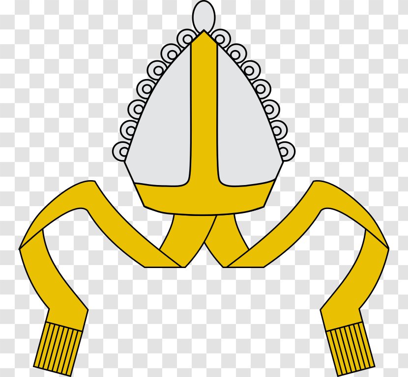 Swedish Heraldry Escutcheon Mitre Ecclesiastical - Helmet Transparent PNG