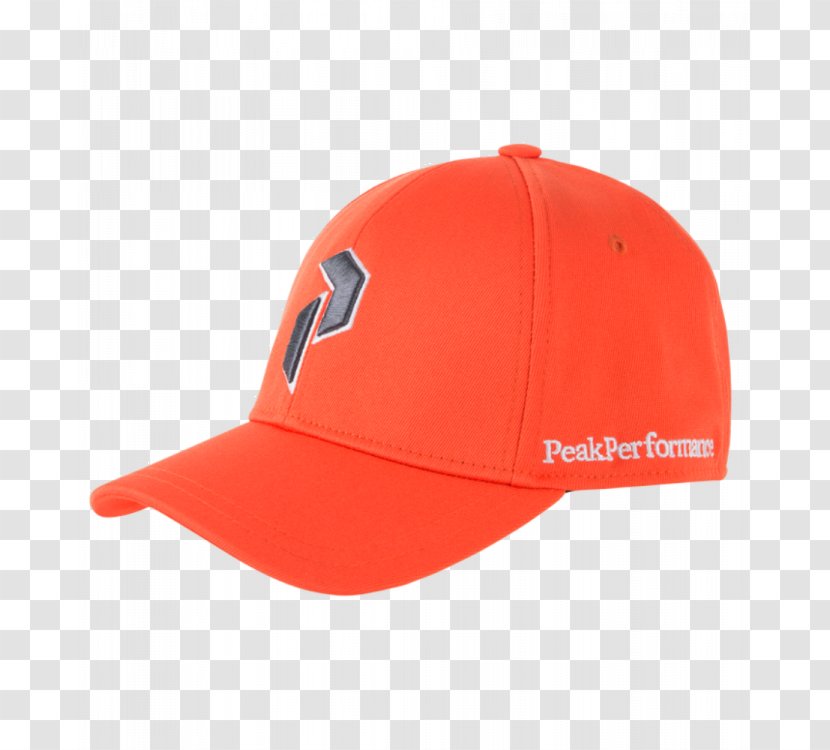 Baseball Cap Red Orange T-shirt Blue - Tshirt - Peak Transparent PNG