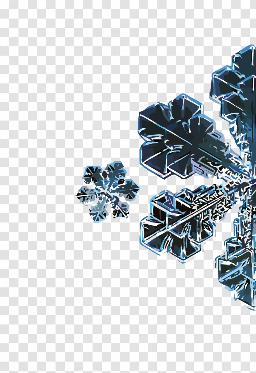 Smoothie Milkshake Ice Snow - Snowflake - Vector Snowflakes Transparent PNG