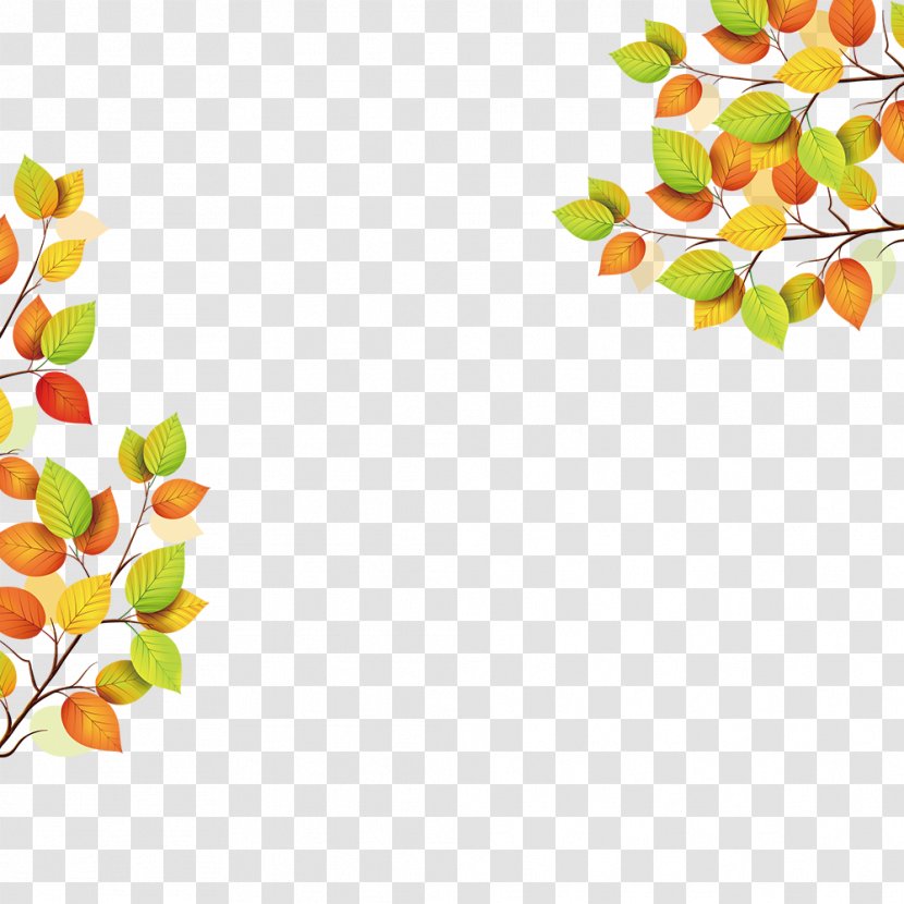 Autumn Poster - Area - Frame Transparent PNG