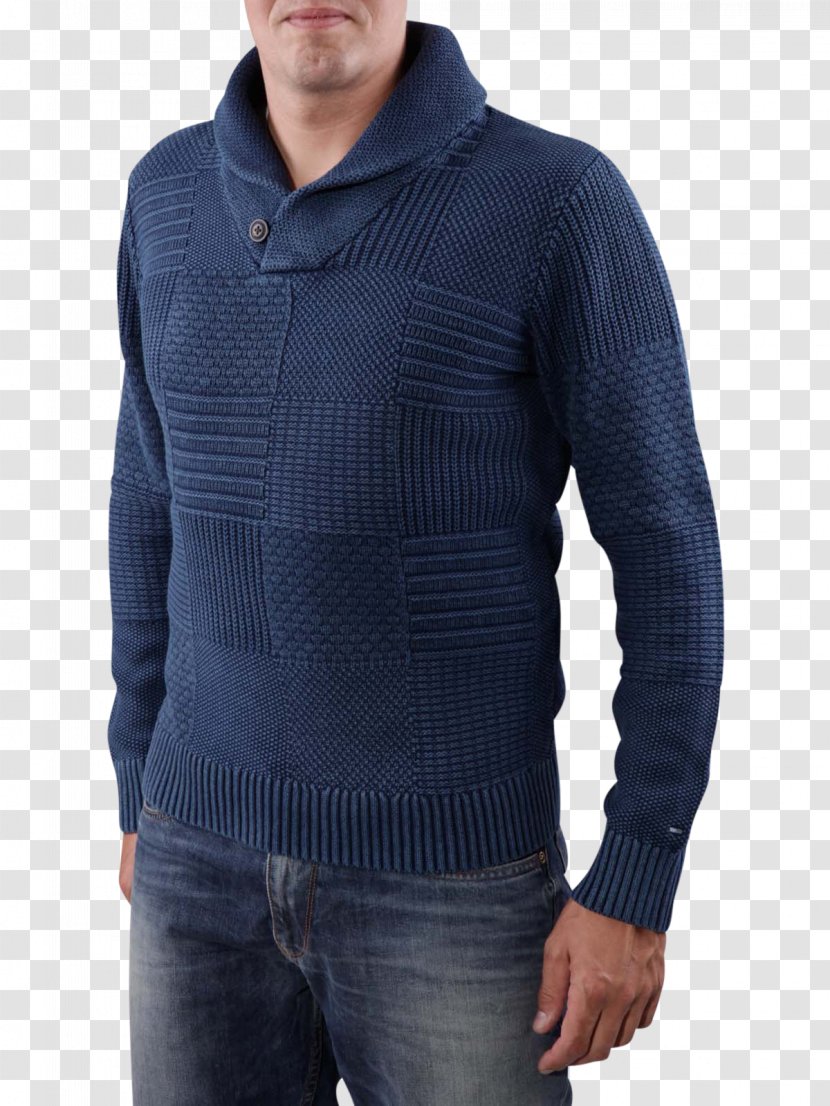 Cobalt Blue Sleeve Neck - Outerwear - Hilfiger Transparent PNG