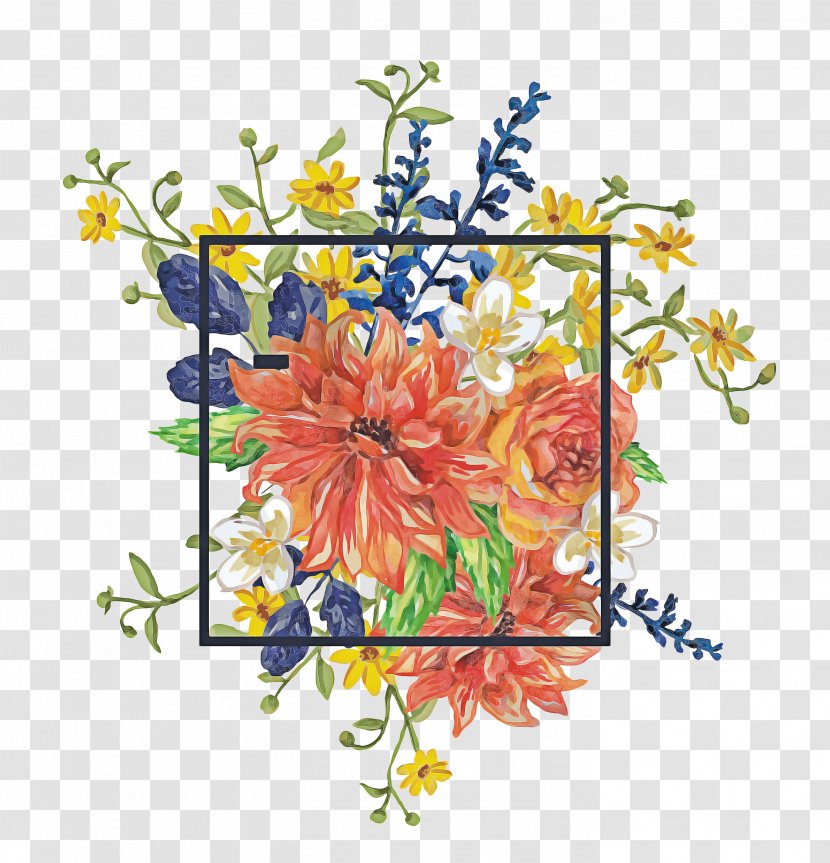 Flowers Background - Herbaceous Plant - Bouquet Transparent PNG