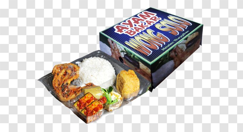 Bento Ekiben Ayam Bakar Betutu Chicken Transparent PNG