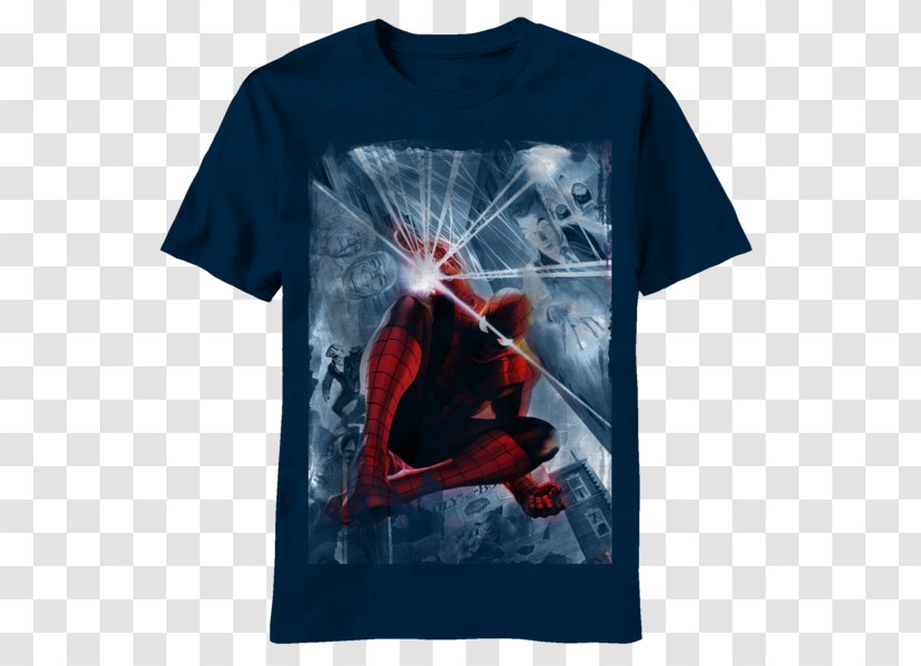 T-shirt Spider-Man Captain America Marvel Comics Clothing - Alex Ross Transparent PNG