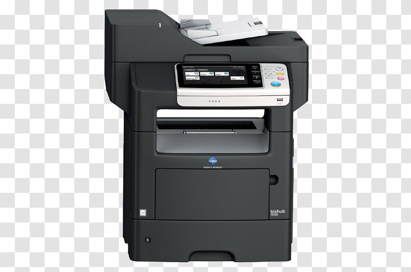 Paper Multi-function Printer Konica Minolta Image Scanner Transparent PNG