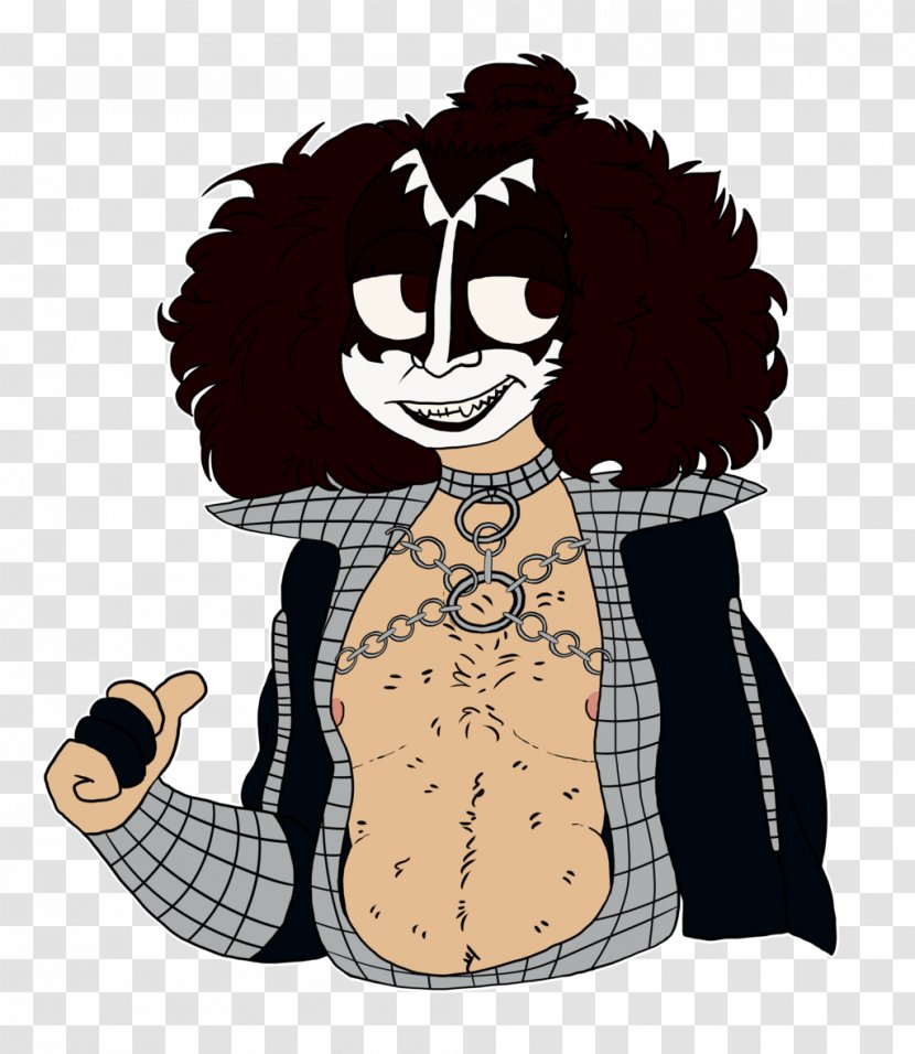 Human Behavior Mammal Finger Clip Art - Fiction - Gene Simmons Transparent PNG