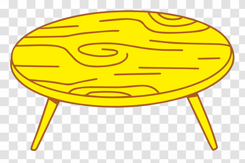Smiley Yellow Icon Line Chair Transparent PNG