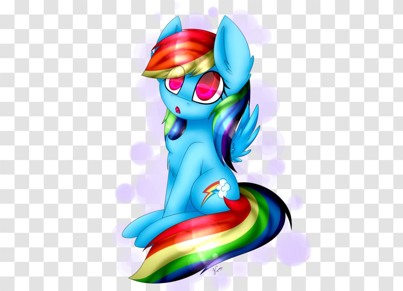 Rainbow Dash Pony Art Horse - Heart Transparent PNG
