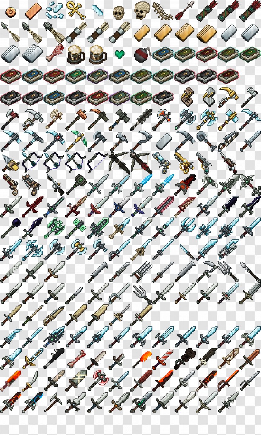 Minecraft Item Non-player Character Mod Weapon - Tool Transparent PNG