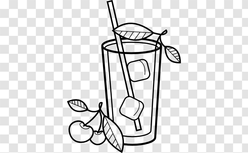 Mojito - Line Art - Restaurant Transparent PNG