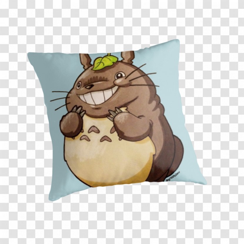 Throw Pillows Rodent Cushion Animal - Totoro Transparent PNG