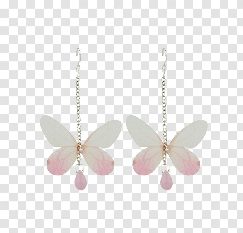 Earring Jewellery Gemstone Acrylic Paint Charms & Pendants - Moths And Butterflies Transparent PNG