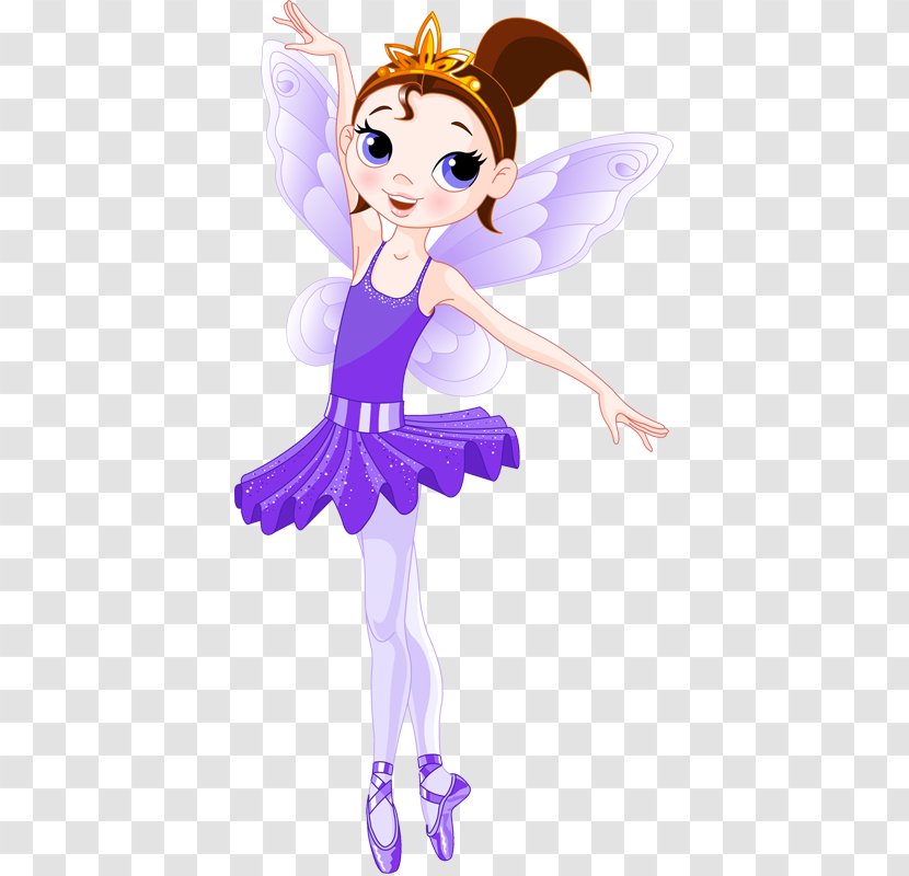 Ballet Dancer Fairy - Cartoon Transparent PNG