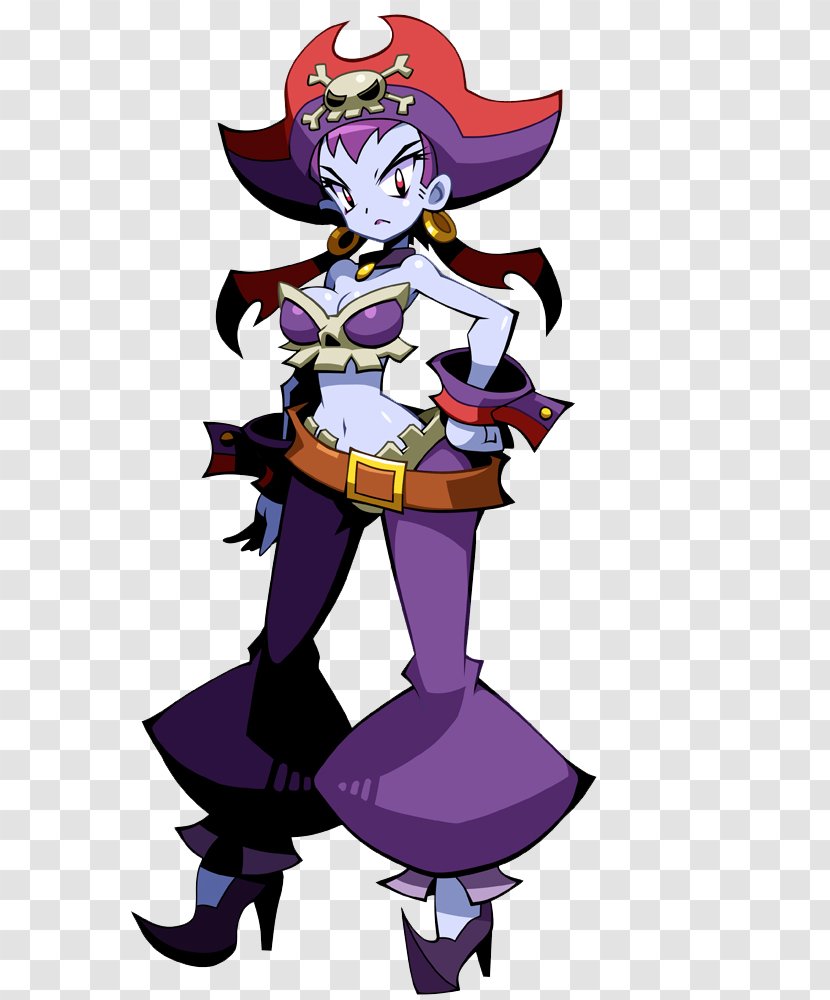 Shantae: Half-Genie Hero Risky's Revenge Shantae And The Pirate's Curse Villain - Watercolor Transparent PNG