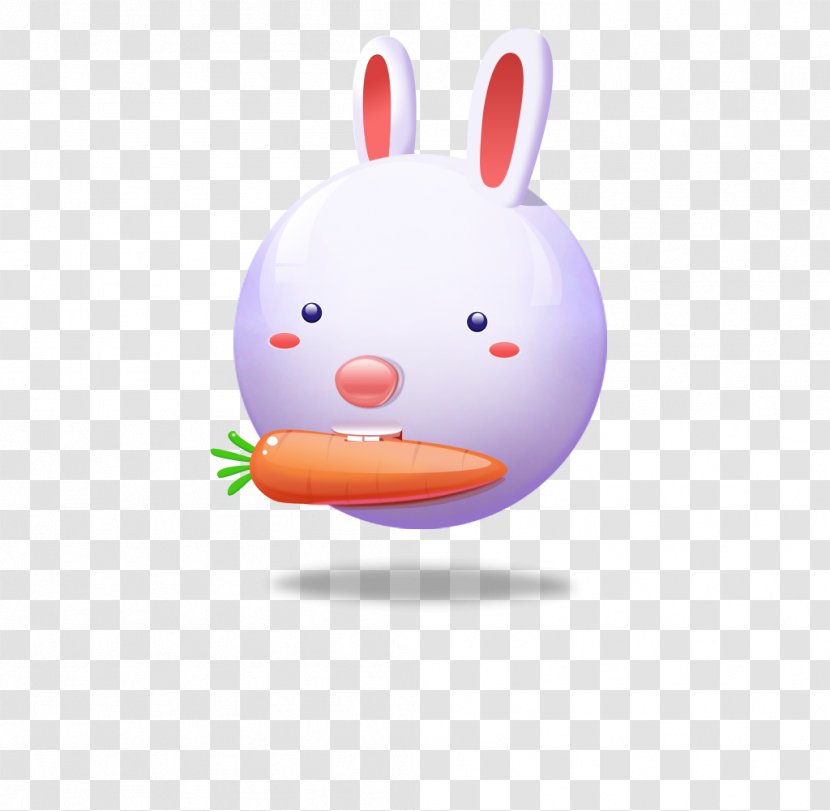 White Rabbit Easter Bunny Icon - APP Transparent PNG