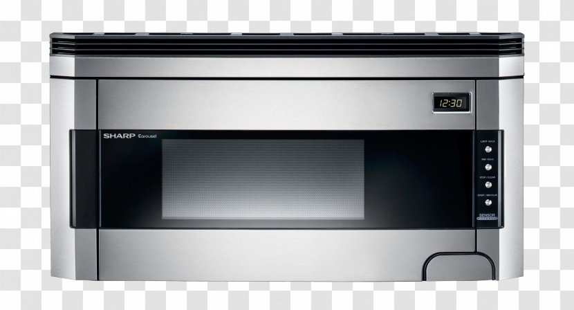 Microwave Ovens Cooking Ranges Home Appliance Refrigerator Dishwasher - Toaster Oven - Sharp Transparent PNG