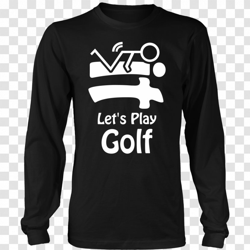 Long-sleeved T-shirt Hoodie - Heart - Play Golf Transparent PNG