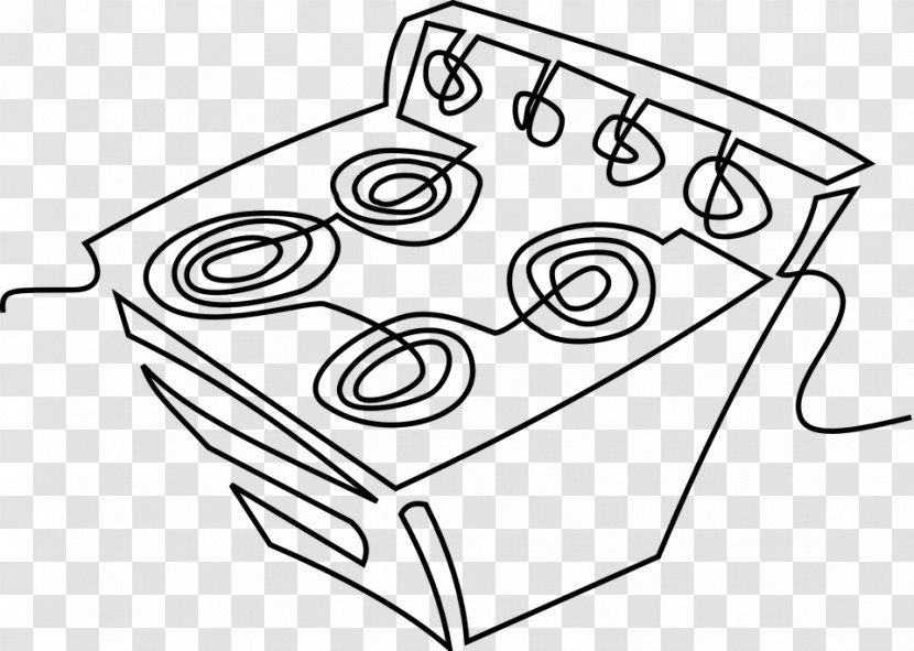 Cooking Ranges Kitchen Drawing Clip Art - White Transparent PNG