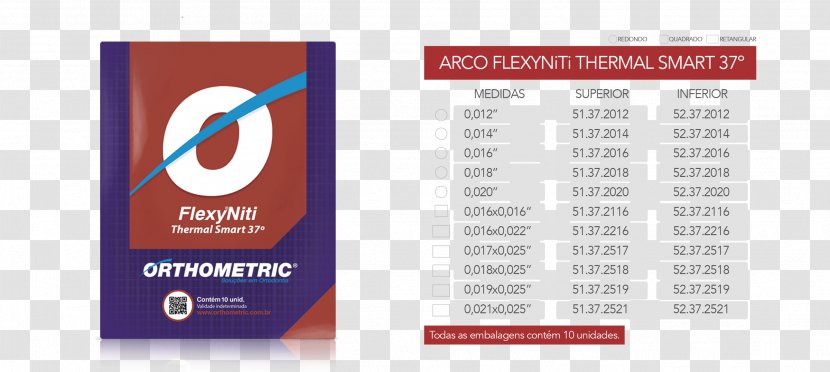 Orthodontics Nickel Titanium Technology OrthoMundi Levelling - ARCOS Transparent PNG