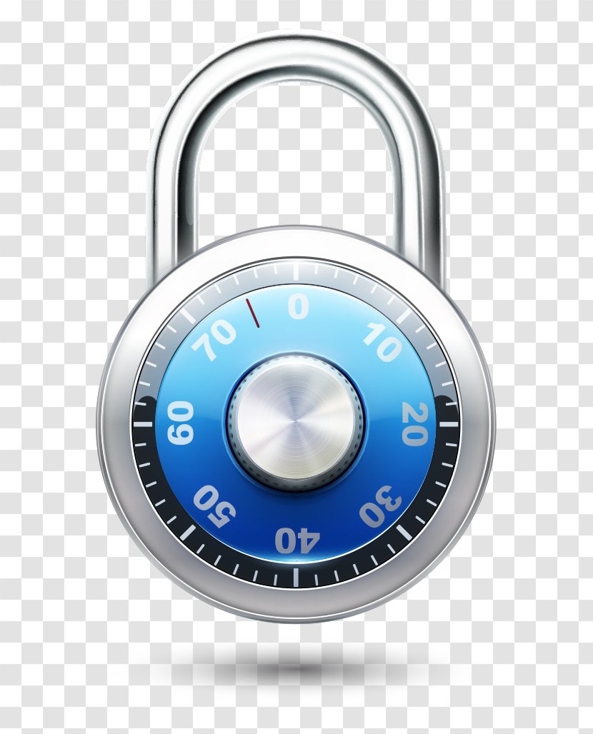 Combination Lock Padlock Clip Art - A Man Who Was Robbed And Escaped Transparent PNG