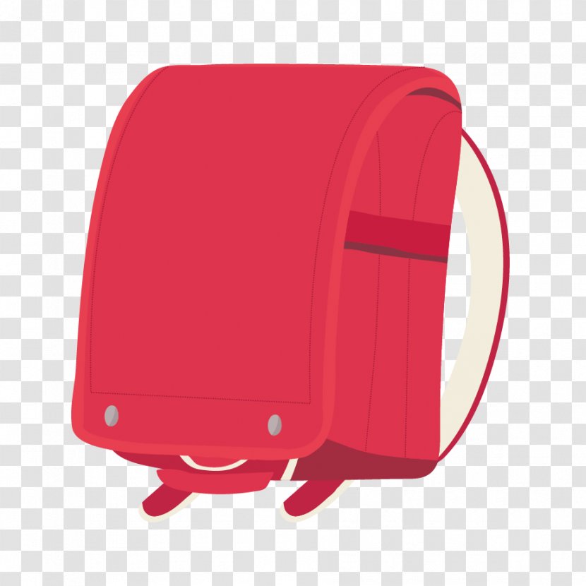 Red Black Product Pink Randoseru - Bag Transparent PNG