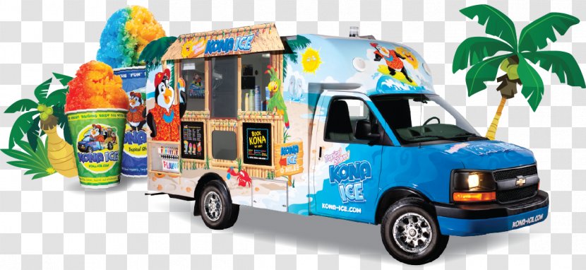 Ice Cream Snow Cone Kona Of Montebello Shave - Car Transparent PNG