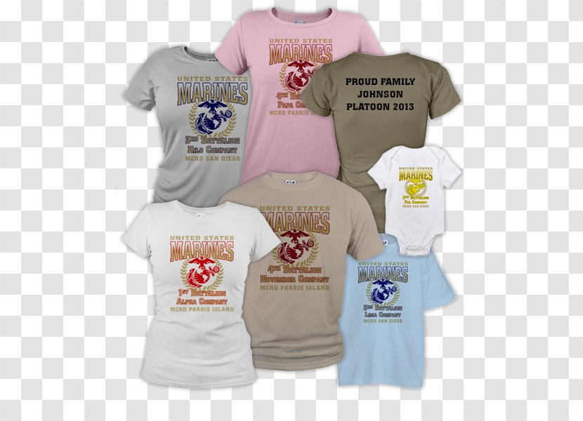 T-shirt Sleeve Clothing United States Marine Corps - T Shirt Transparent PNG