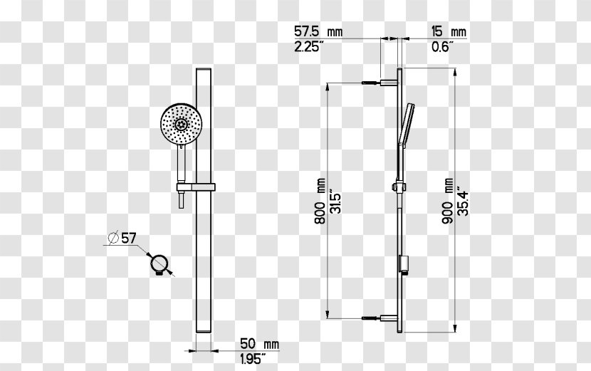 Reece Civil Door Handle Shower /m/02csf Plumbing Fixtures Transparent PNG