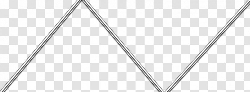 Triangle - Black And White - Structure Transparent PNG