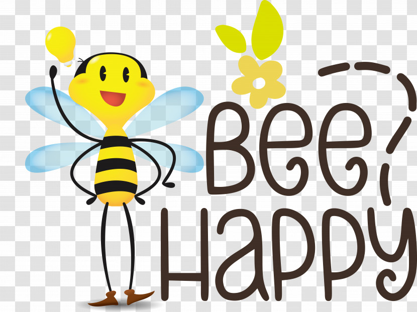 Cartoon Bees Honey Bee Painting Icon Transparent PNG