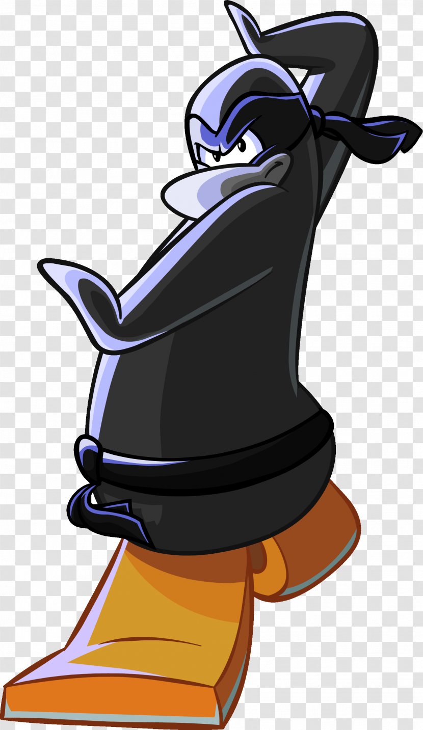 Club Penguin Ninja Snow - Cartoon Transparent PNG