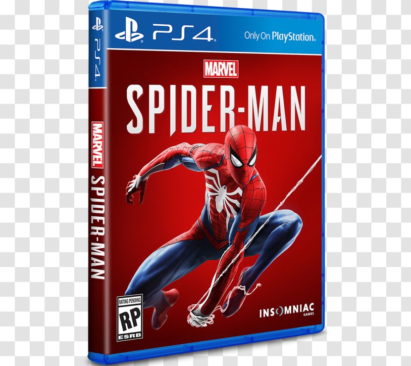 Here Comes Spider-Man PlayStation 4 Video Game Electronic Entertainment Expo 2016 - Insomniac Games - Spider-man Transparent PNG