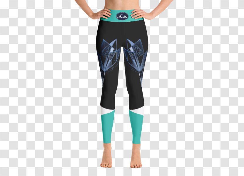 T-shirt Yoga Pants Capri Leggings - Fashion Transparent PNG