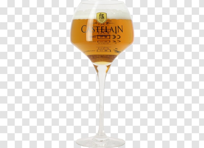Brasserie Castelain Wine Glass Beer Champagne Cocktail Stemware Transparent PNG