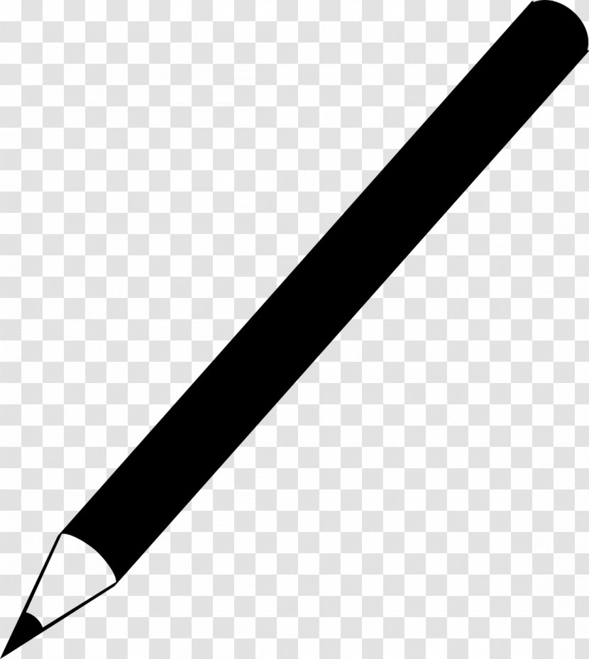 Drawing Pencil - Black And White Transparent PNG