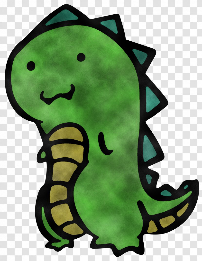 Green Seahorse Cartoon Fish Transparent PNG