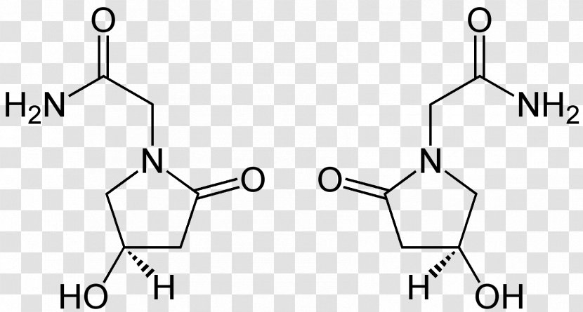Nootropic Oxiracetam Chemical Compound Pharmaceutical Drug - Drawing - Formule 1 Transparent PNG